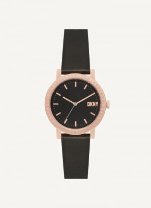 Black Accessories Dkny New Platform Watch | 263TUMQPG