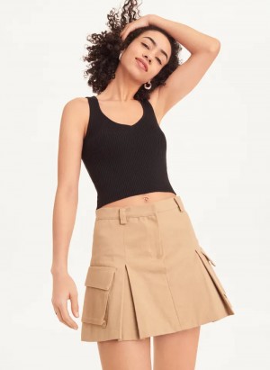 Fossil Women's Dkny Mini Skirt | 639GDLAJN