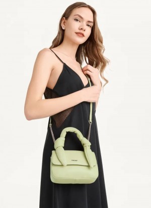 Lime Zest Women's Dkny Sophie Crossbody Bags | 409SPRNYM