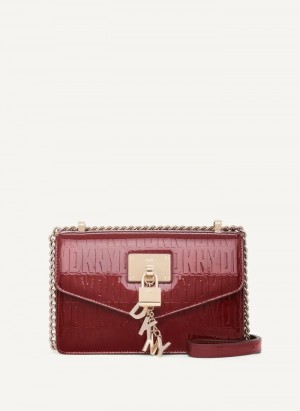 Scarlet Women's Dkny Elissa Crossbody Bags | 036BNEXTW