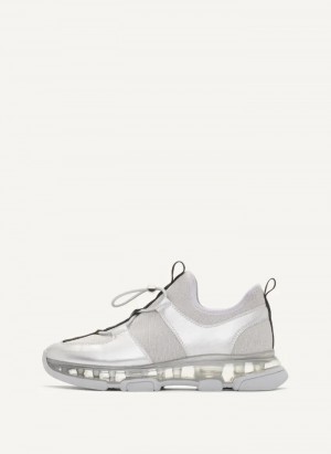 Silver/Lavender Women's Dkny Tace Slip On Sneakers | 748BXJMVG
