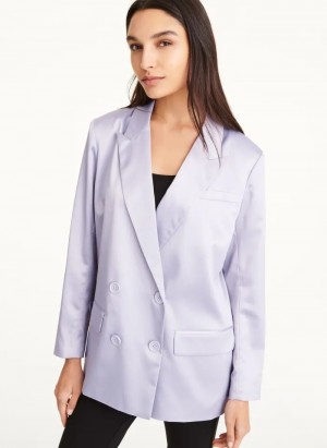 Thistle Women's Dkny Double Breasted Jacket | 169GDJQNA