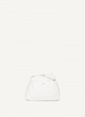 White Women's Dkny Mini Modernist Knot Tote Bags | 761ESKATZ
