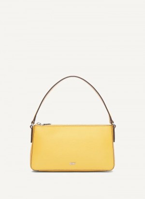 Yellow Women's Dkny Irina Demi Shoulder Bag | 379LEJCRF