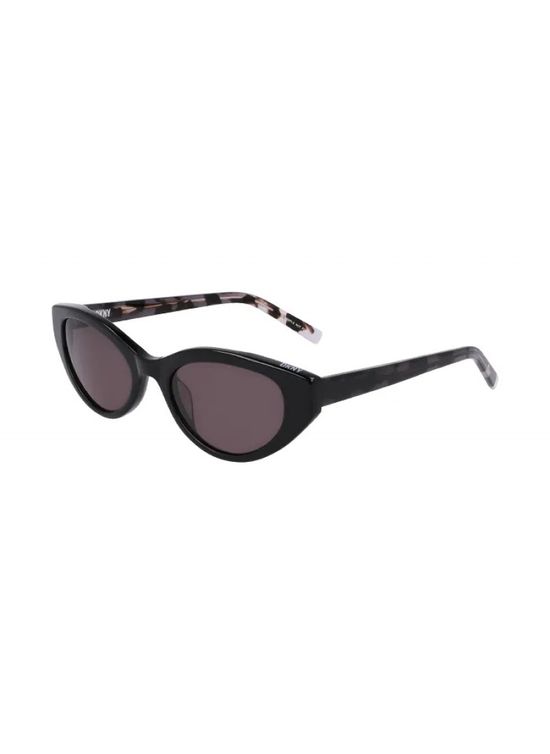 Black Accessories Dkny Modern Cat Eye Sunglasses | 035MEBPJZ