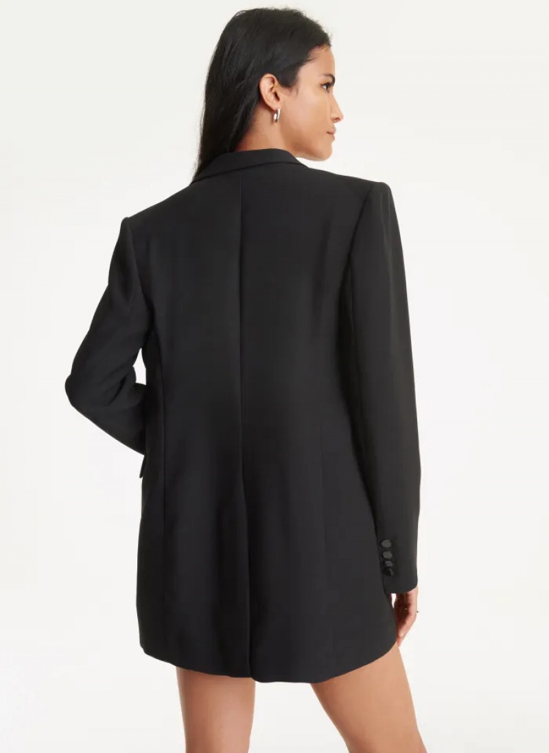 Black Women's Dkny Tailored Jacket | 319WIGXFV