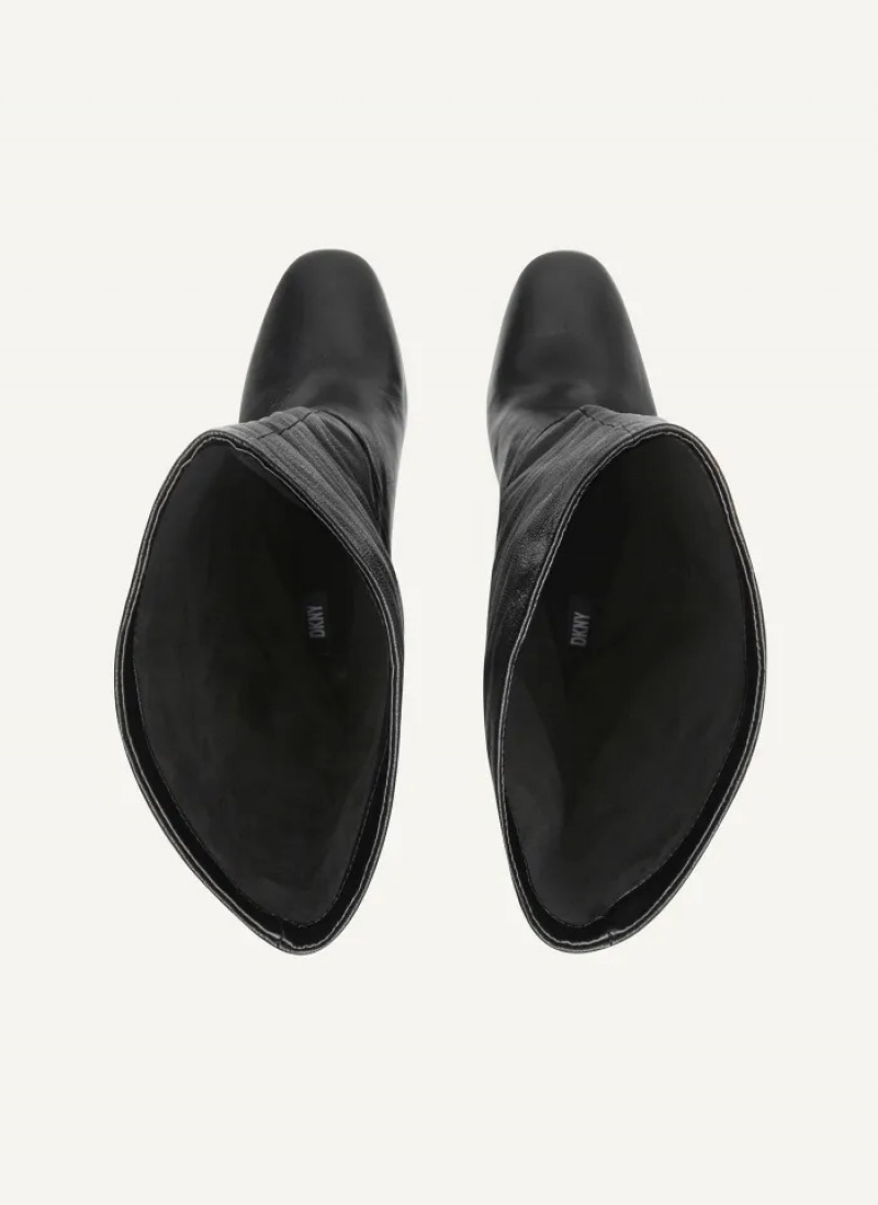 Black Women's Dkny Tall Slouchy Boots | 128GYOESC