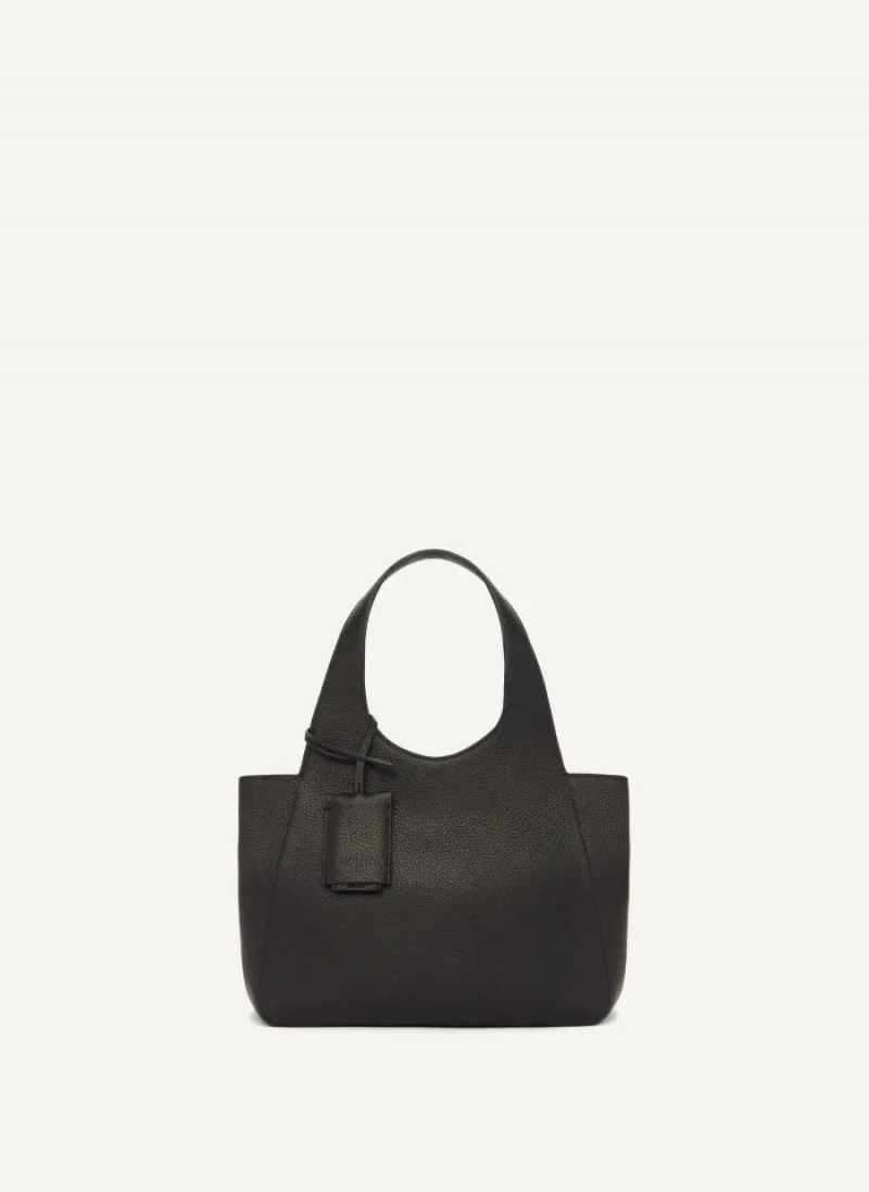 Black Women's Dkny The Large Effortless Tote Bags | 514ZUQXGP
