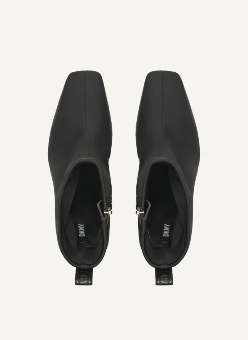 Black Women's Dkny Wren - New Heel Shape (Neoprene) Bootie | 230GMOIQL