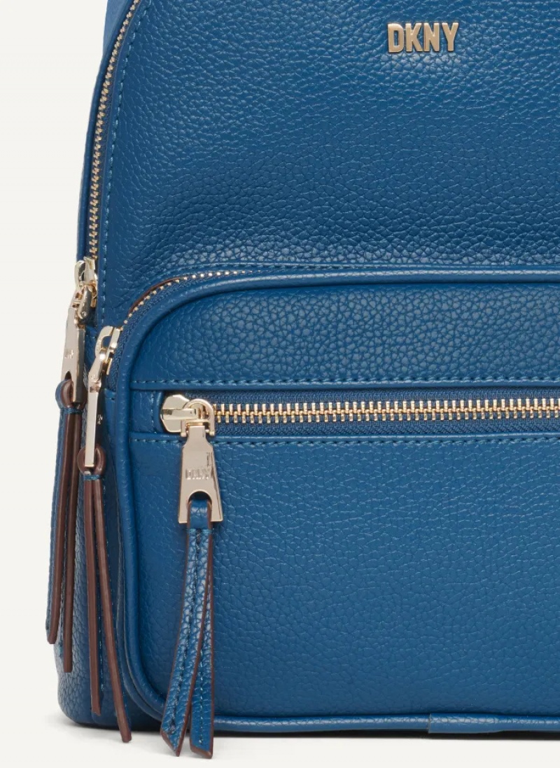Blue Women's Dkny Maxine Backpack | 271NUBKTF