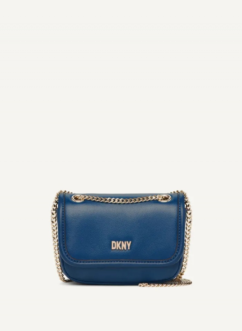 Blue Women\'s Dkny Porter Micro Mini Bags | 571UOTFSW