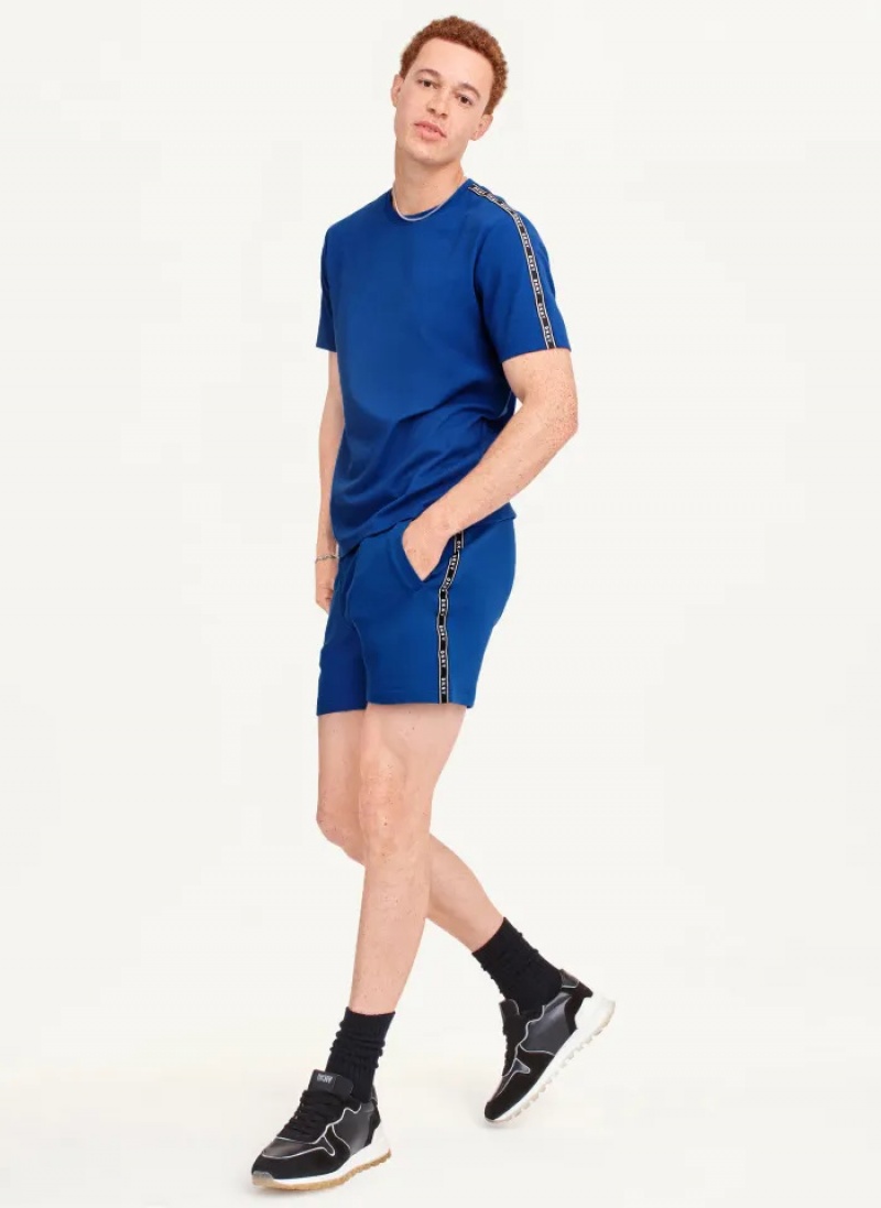 Cobalt Men's Dkny Tennis Shorts | 810KGCNFO