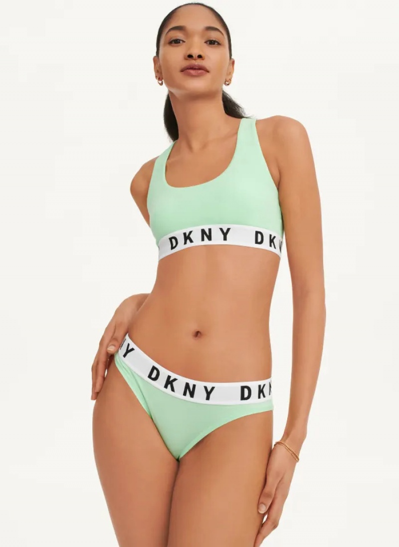 Green Women's Dkny Cozy Boyfriend Bikinis | 890SBUFLQ