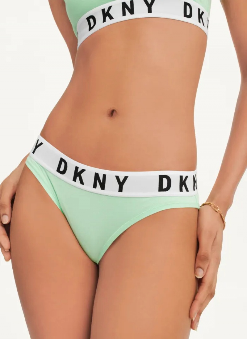Green Women\'s Dkny Cozy Boyfriend Bikinis | 890SBUFLQ