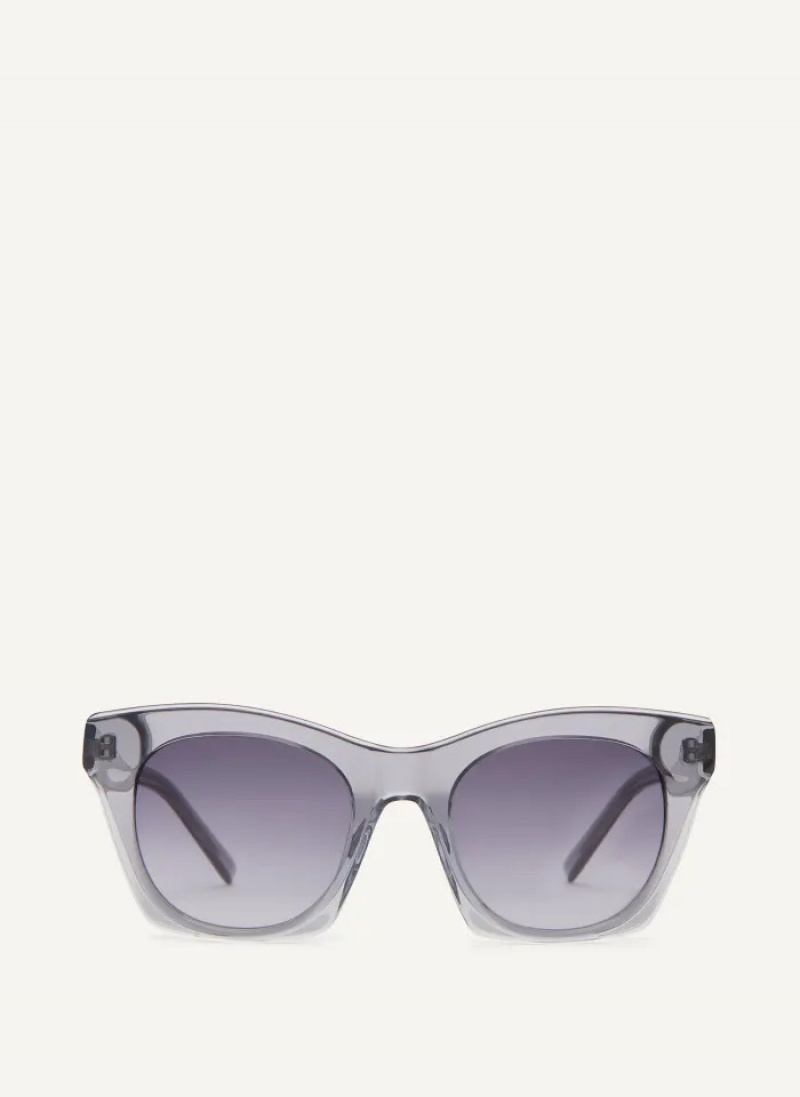 Grey Accessories Dkny Cat Eye Sunglasses | 152UFJVKI