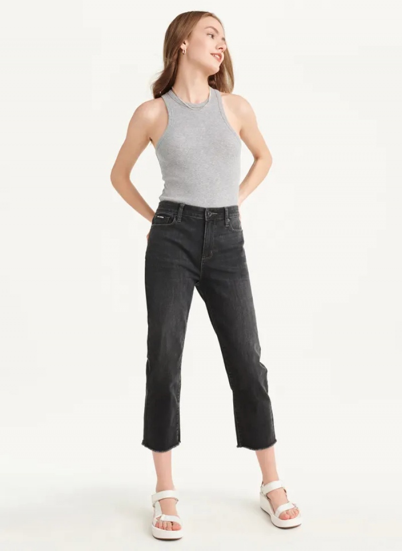 Grey Women's Dkny High Neck Tank Bodysuit | 083CDFOXE