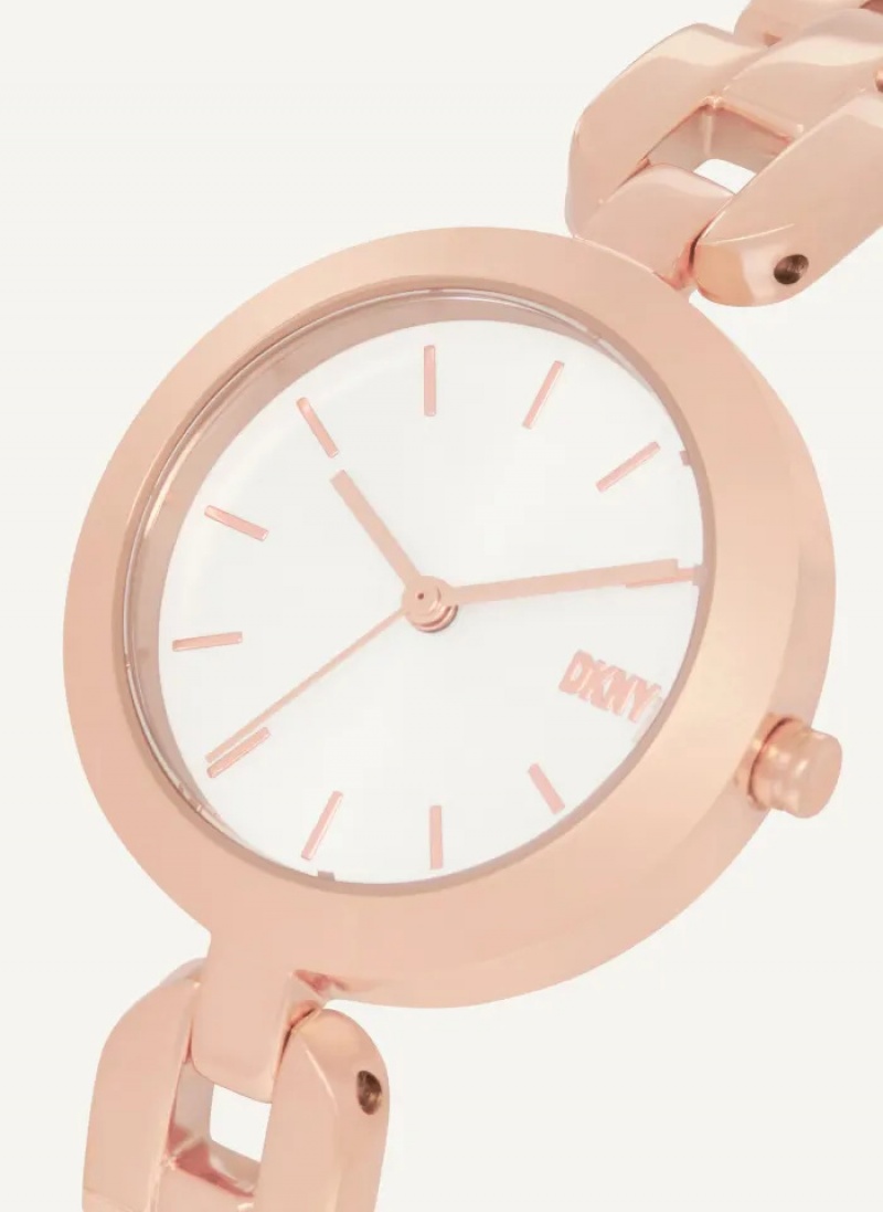 Rose Gold Accessories Dkny City Link Watch | 170RGQXYA