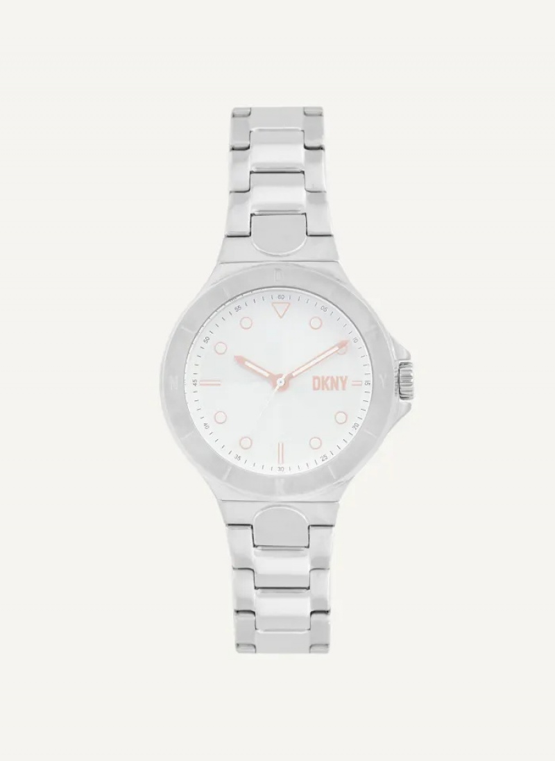 Stainless Steel Accessories Dkny Chambers Watch | 172PWAYOI