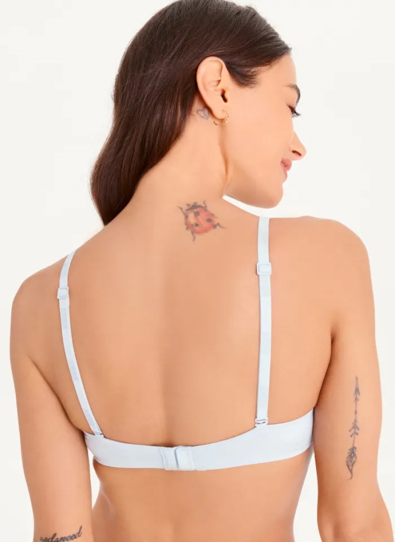 White Women's Dkny Litewear Wirefree Bralette | 935IZUVBR