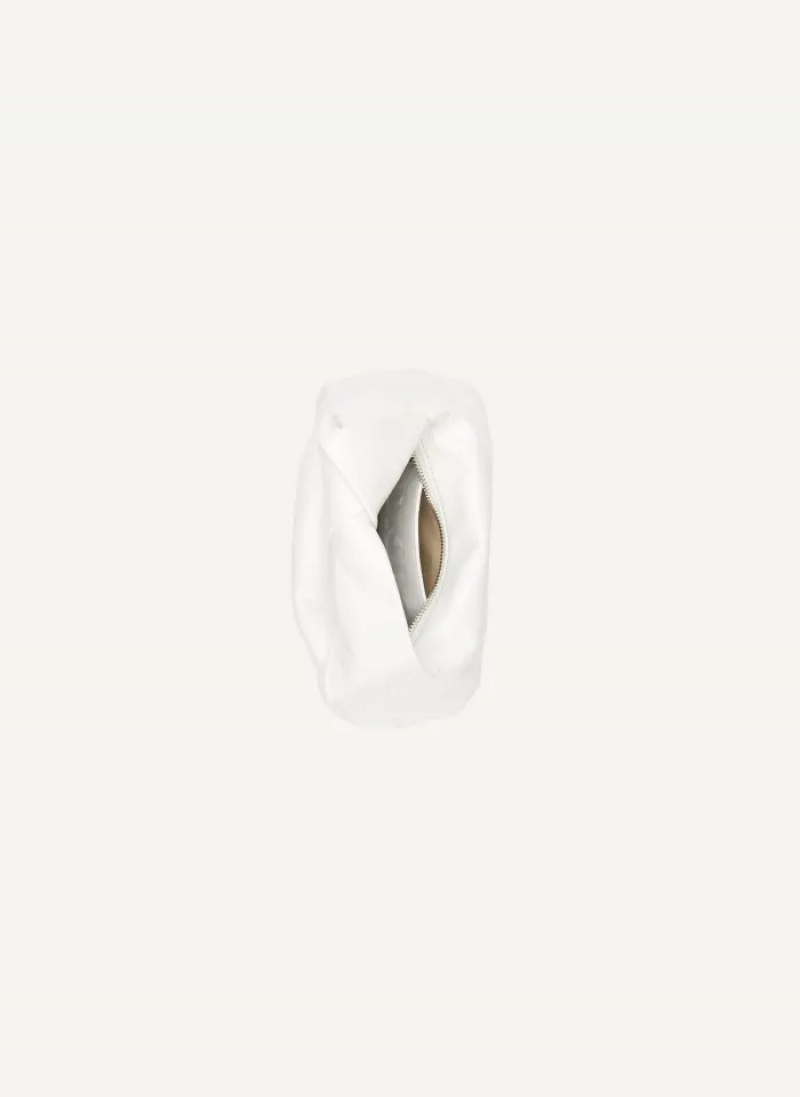 White Women's Dkny Mini Modernist Knot Tote Bags | 761ESKATZ
